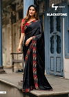 Black Stone By LT Nc Malai Silk Designer Embroidery Bulk Saree Orders In India